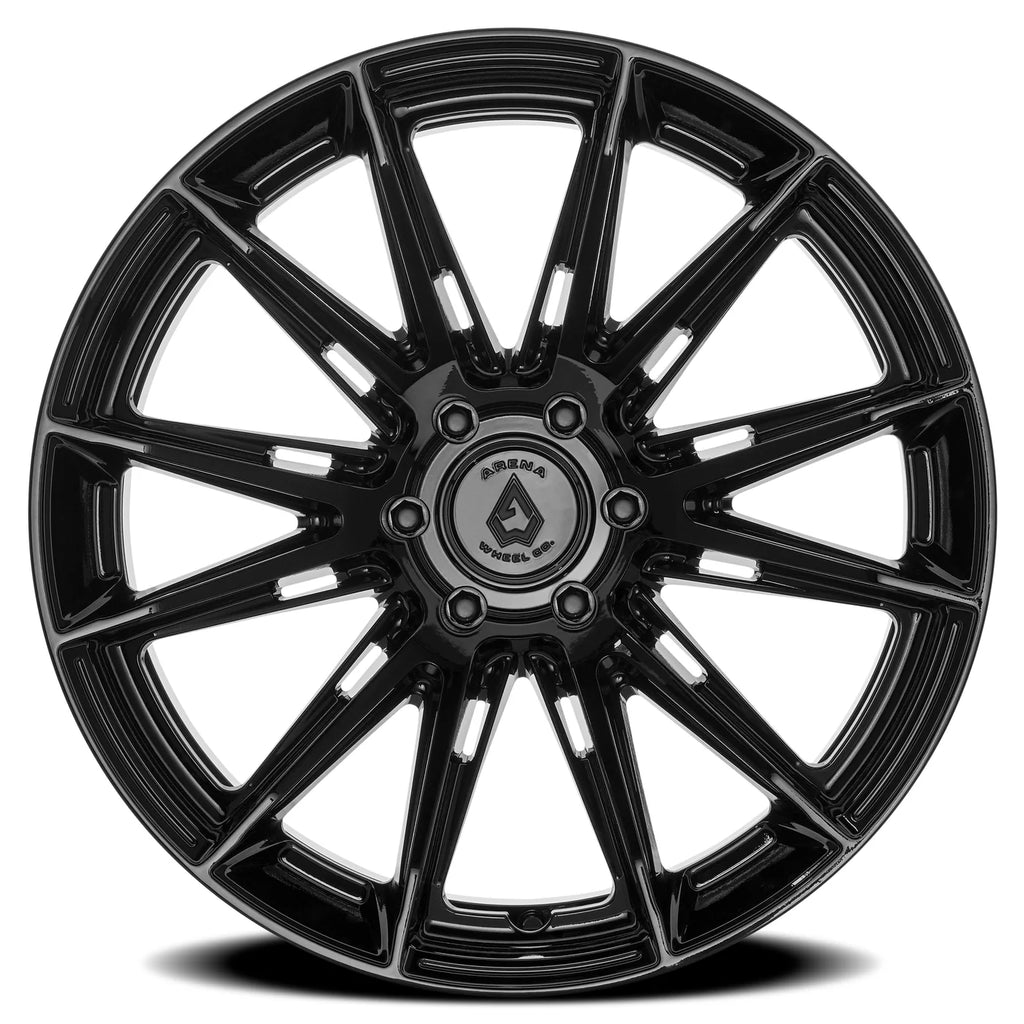 ARENA OFF-ROAD A138 LUSSO - 6X135 BOLT PATTERN - GLOSSY BLACK