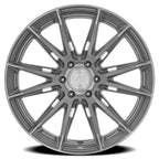ARENA OFF-ROAD A138 LUSSO - 6X135 BOLT PATTERN - GLOSS SILVER BRUSHED