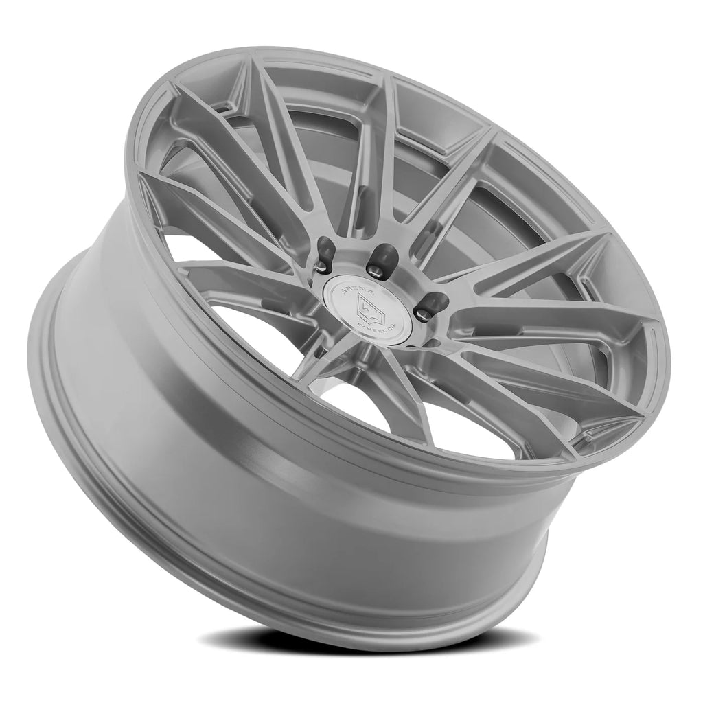 ARENA OFF-ROAD A138 LUSSO - 6X135 BOLT PATTERN - GLOSS SILVER BRUSHED
