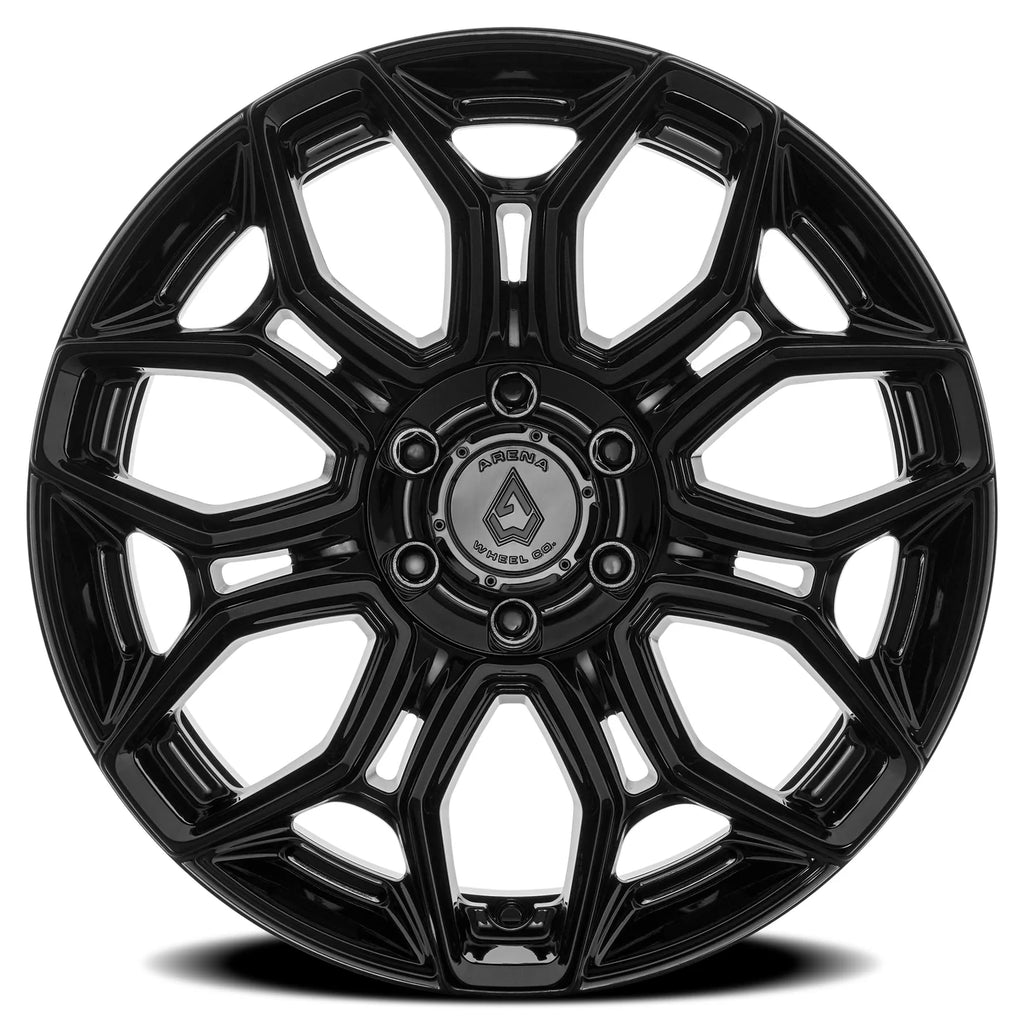 ARENA OFF-ROAD A140 VIPER - 6X135 BOLT PATTERN - GLOSS BLACK