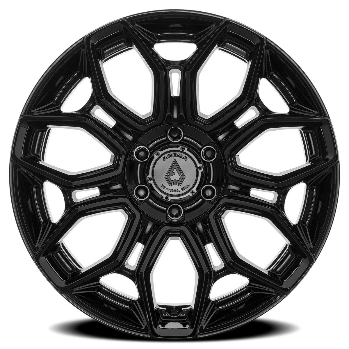 ARENA OFF-ROAD A140 VIPER - 6X135 BOLT PATTERN - GLOSS BLACK