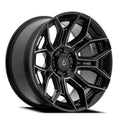 ARENA OFF-ROAD A140 VIPER - 6X135 BOLT PATTERN - GLOSS BLACK AND MILLED