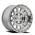 ARENA OFF-ROAD A143 STING WHEEL - 5X127 BOLT PATTERN - GLOSS SILVER MACHINED