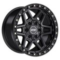 DROPSTAR TRAIL SERIES 602SB WHEELS 5X5(127) & 5X5.5(139.7) - SATIN BLACK