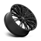 Asanti Black ABL30 Corona 22-Inch Gloss Black Wheel with 5x120 Bolt Pattern and +35 Offset