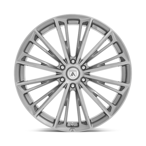 Asanti Black ABL30 Corona 22-Inch Titanium Brushed Wheel with 5x114.3 Bolt Pattern and +32 Offset
