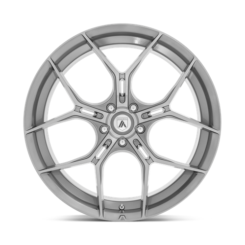 Asanti Black ABL-37 Monarch 20x9 Titanium Brushed Wheel with 5x112 Bolt Pattern and 38mm Offset