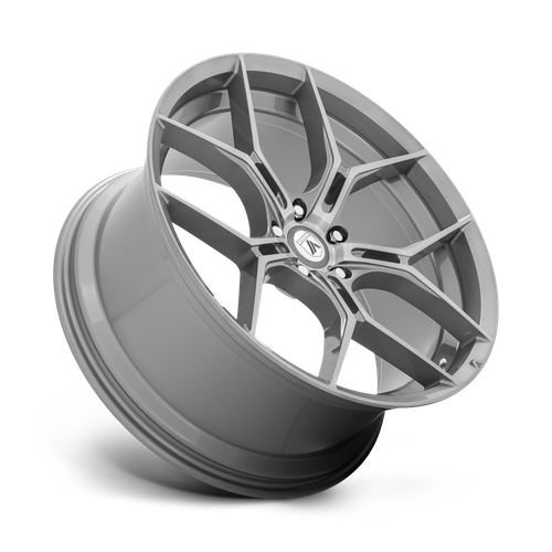 Asanti Black ABL-37 Monarch 20x9 Titanium Brushed Wheel with 5x112 Bolt Pattern and 38mm Offset