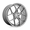 Asanti Black ABL-37 Monarch 20x9 Titanium Brushed Wheel with 5x114.3 Bolt Pattern and 38mm Offset