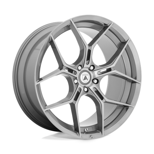 Asanti Black ABL-37 Monarch 20x9 Titanium Brushed Wheel with 5x114.3 Bolt Pattern and 38mm Offset