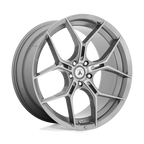 Asanti Black ABL-37 Monarch 20x9 Titanium Brushed Wheel with 5x112 Bolt Pattern and 38mm Offset