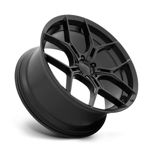 Asanti Black ABL-37 Monarch 22x9 Satin Black Wheel with 5x114.3 Bolt Pattern and 38mm Offset