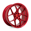 Asanti Black ABL-37 Monarch 20x9 Candy Red Wheel with 5x114.3 Bolt Pattern and 38mm Offset