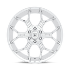 Asanti Black ABL-38 Monarch Truck Wheel - 22x9.5 Inches, Chrome Finish, 6x139.7 Bolt Pattern, 20mm Offset