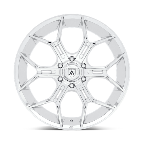 Asanti Black ABL-38 Monarch Truck Wheel - 22x9.5 Inches, Chrome Finish, 6x139.7 Bolt Pattern, 20mm Offset