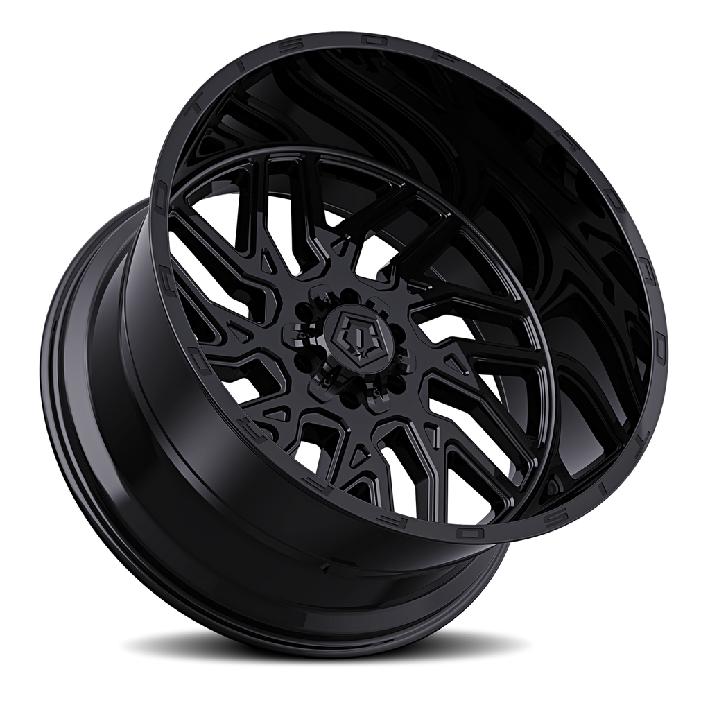TIS 544B OFF-ROAD WHEELS 6X5.5(139.7) & 6X135 - GLOSS BLACK