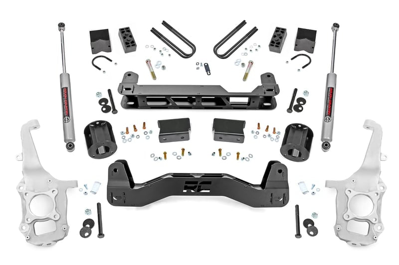 4” Rough Country Lift Kit Ford F-150 2WD (2021-2026)