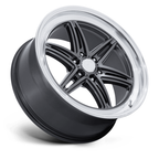 American Racing AR953 Groove 6 Drag 20x9.5 Wheel with Anthracite Finish and Diamond Cut Lip