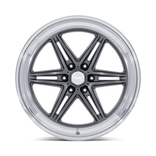 American Racing AR953 Groove 6 Drag 17x10 Wheel with Anthracite Diamond Cut Lip Finish and 6x135 Bolt Pattern
