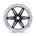 American Racing AR953 Groove 6 Drag 20x9.5 Wheel with Gloss Black Milled Finish and 6x135 Bolt Pattern