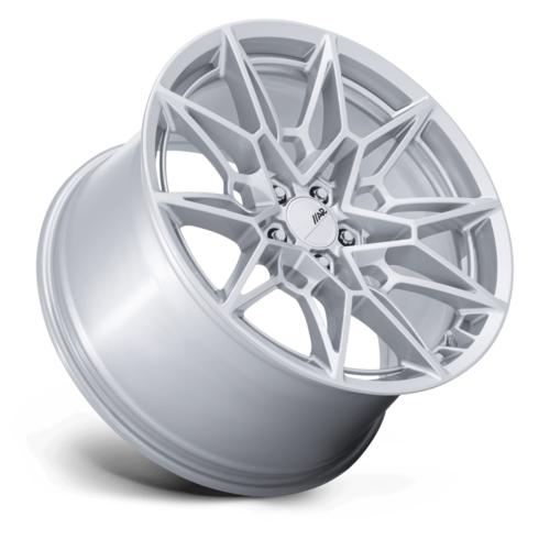 American Racing AR955 STAMPEDE 20x11 Inch Gloss Silver Wheel with 5x114.3 Bolt Pattern and +50 Offset