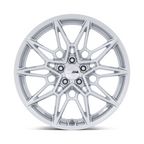 American Racing AR955 Stampede 20x10 Gloss Silver Alloy Wheel with 5x114.3 Bolt Pattern and +35 Offset