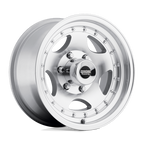 American Racing AR23 Type 23 15x7 Machined with Clear Coat -6mm Offset, 5x127 Bolt Pattern