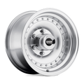American Racing AR61 Outlaw I 15x8 Wheel with Machined Finish and -19mm Offset