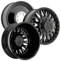 ARENA OFF-ROAD A121 DUALLY MONARCH - 8X200 BOLT PATTERN - GLOSSY BLACK