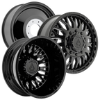 ARENA OFF-ROAD A121 DUALLY MONARCH - 8X200 BOLT PATTERN - GLOSSY BLACK