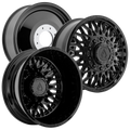 ARENA OFF-ROAD A129 DUALLY VALKYRIE - 8X200 BOLT PATTERN - GLOSSY BLACK