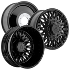 ARENA OFF-ROAD A129 DUALLY VALKYRIE - 8X200 BOLT PATTERN - GLOSSY BLACK