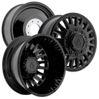 ARENA OFF-ROAD A136 DUALLY SULTAN - 8X200 BOLT PATTERN - GLOSS BLACK