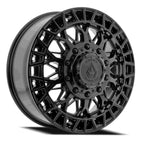 22X8.25 ARENA OFF-ROAD A127 DUALLY INNOVATOR - 8X200 BOLT PATTERN - GLOSSY BLACK