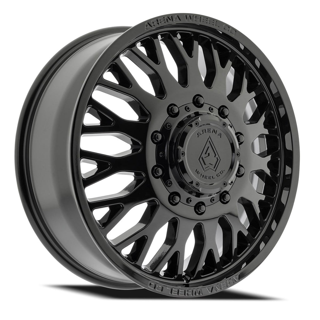 ARENA OFF-ROAD A121 DUALLY MONARCH - 8X200 BOLT PATTERN - GLOSSY BLACK