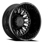 ARENA OFF-ROAD A121 DUALLY MONARCH - 8X200 BOLT PATTERN - GLOSS BLACK AND MILLED