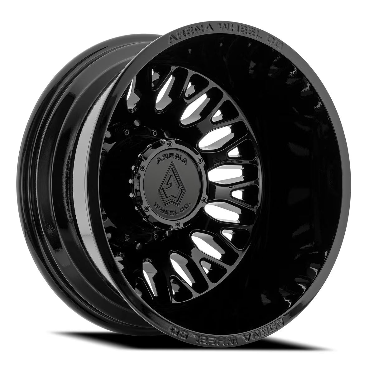 ARENA OFF-ROAD A121 DUALLY MONARCH - 8X200 BOLT PATTERN - GLOSSY BLACK