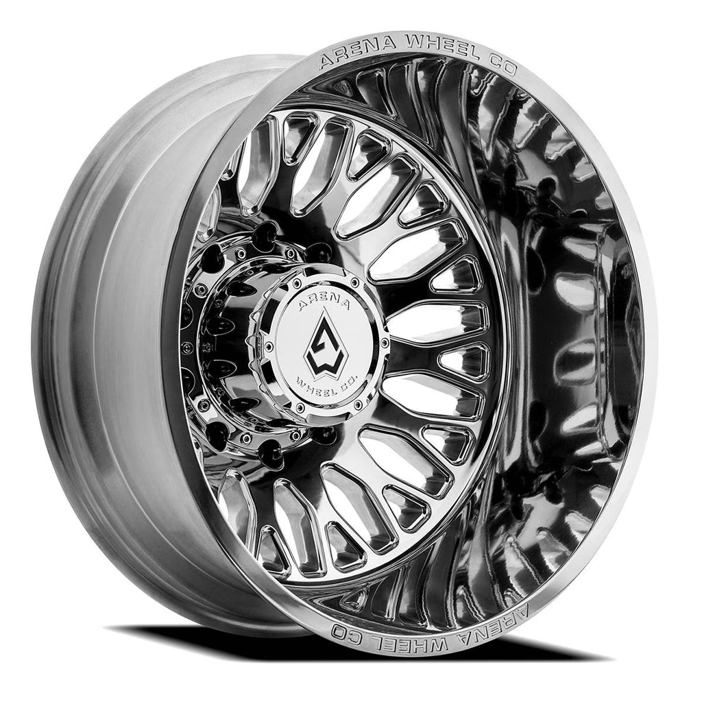 20X8.25 ARENA OFF-ROAD A121 DUALLY MONARCH - 8X200 BOLT PATTERN - MILLED AND POLISHED