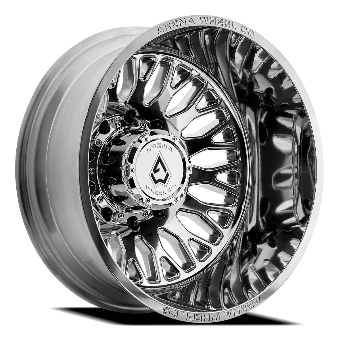 20X8.25 ARENA OFF-ROAD A121 DUALLY MONARCH - 8X200 BOLT PATTERN - MILLED AND POLISHED