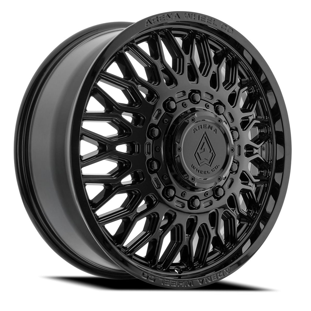 ARENA OFF-ROAD A129 DUALLY VALKYRIE - 8X200 BOLT PATTERN - GLOSSY BLACK