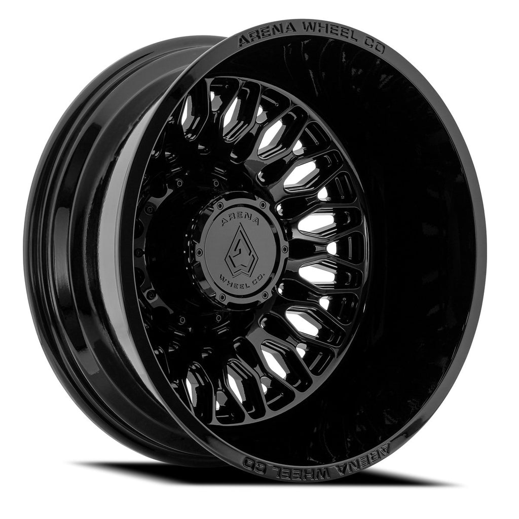 ARENA OFF-ROAD A129 DUALLY VALKYRIE - 8X200 BOLT PATTERN - GLOSSY BLACK