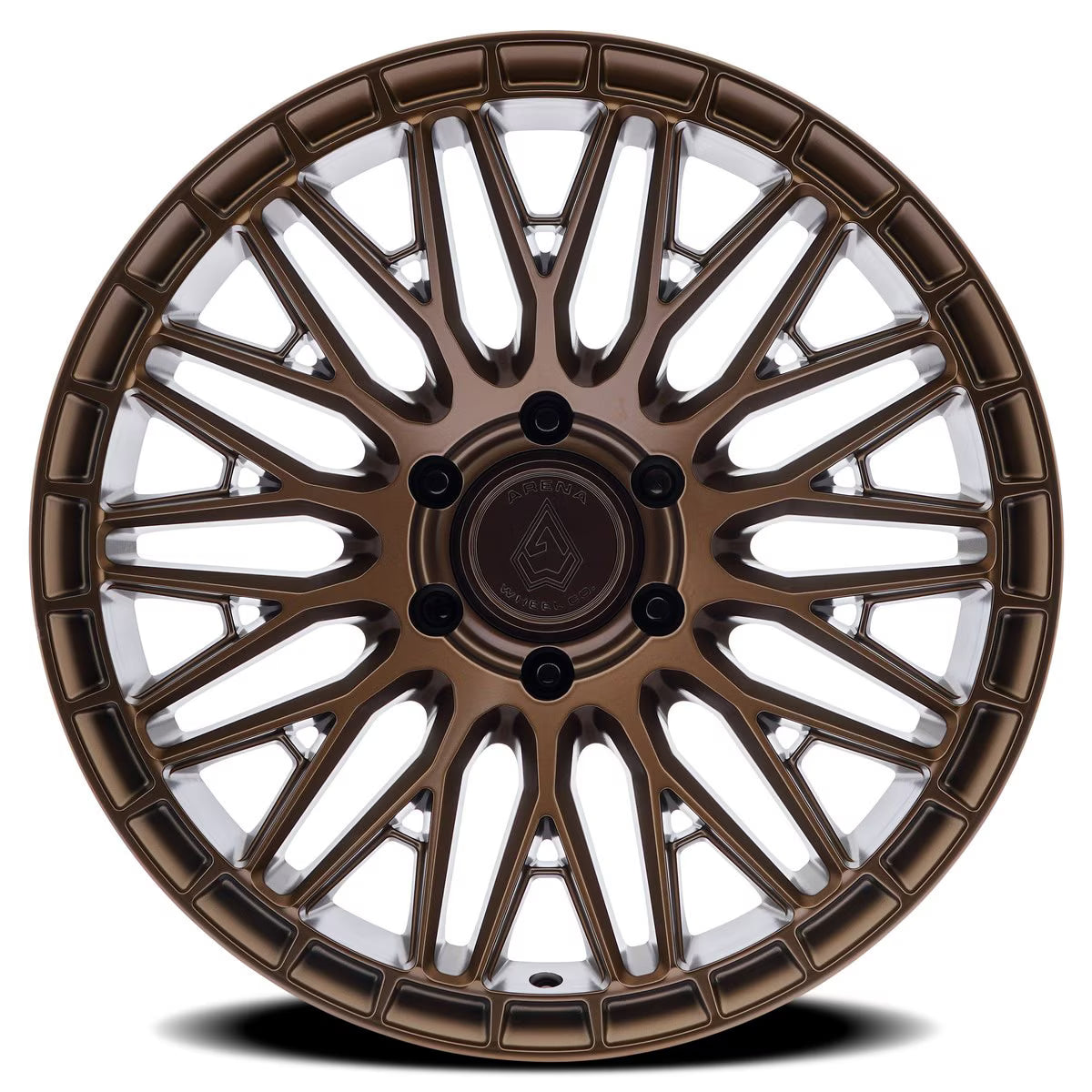 20X9 ARENA OFF-ROAD A118 KARMA WHEEL -  5X127 BOLT PATTERN AND +01mm OFFSET - SMOKED BRONZE TINT CLEAR