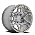 ARENA OFF-ROAD A139 OCTANE - 5X127 BOLT PATTERN - GLOSS SILVER MACHINED