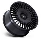 Asanti Black AB040 TIARA 20x10.5 Inch Gloss Black Wheel with 5x112/120 Bolt Pattern and +38 Offset