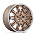 Asanti Black AB047 Imperator 22x9 Bronze Machined Wheel with 5x120 Bolt Pattern and +27 Offset