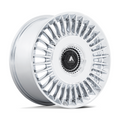 Asanti Black AB040 TIARA 22-Inch Chrome Alloy Wheel with 10.5-Inch Width and 38mm Offset