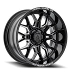 ARENA A117 VIOLATOR WHEELS 8X180 - GLOSSY BLACK AND MILLED