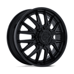 FUEL D406 CATALYST WITH 8X200 BOLT PATTERN - MATTE BLACK W/ GLOSS BLACK LIP