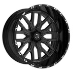 TIS OFF-ROAD 560BM WHEELS 8X180 - GLOSS BLACK & MILLED