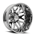 CALI OFF-ROAD INVADER 9115D DUALLY WHEELS 8X200 - CHROME - SET OF 6